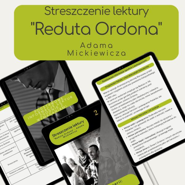 Lektury na egzamin ósmoklasisty. Streszczenie wiersza „Reduta Ordona” Adama Mickiewicza