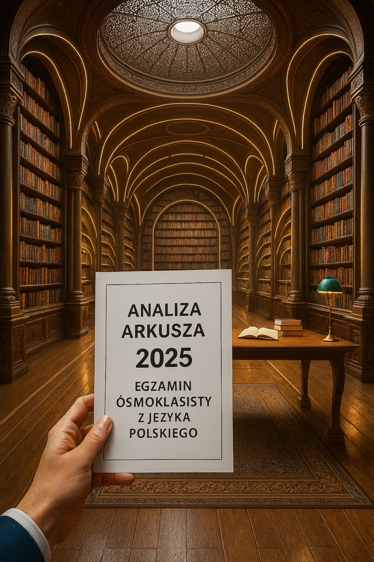Analiza Arkusza 2025 egzaminu ósmoklasisty z języka polskiego